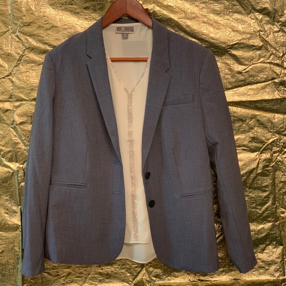 Banana Republic Blazer 12P Chambray blue